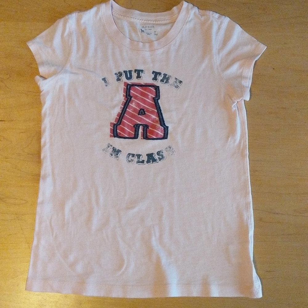 Old Navy Girl's Pink T-shirt